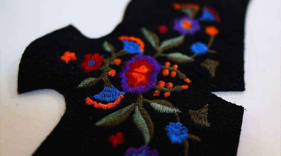 Broderie sur textile Tunisie