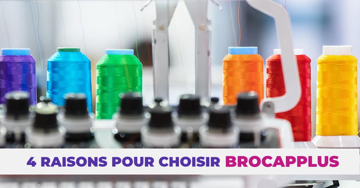 4 Raisons pour choisir BrocapPlus : Société de broderie en Tunisie
