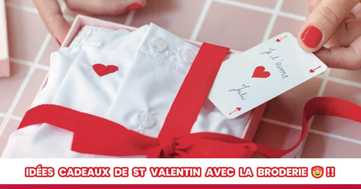 La Broderie pour fêter le Saint Valentin