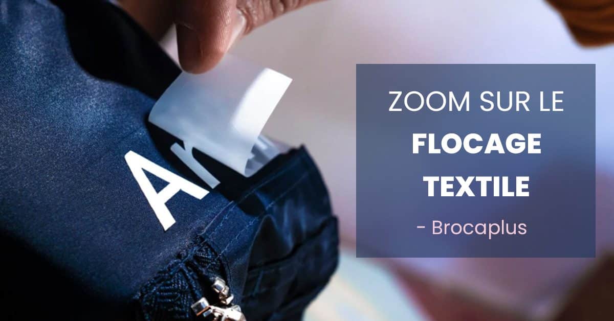 Flocage Textile | Brocaplus